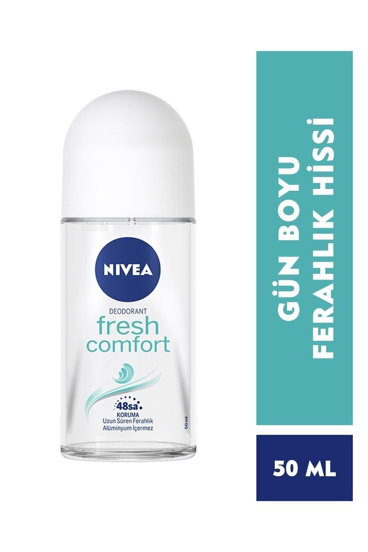Kadın Roll On Deodorant Fresh Comfort 50ml,48 Saat Deodorant Koruması