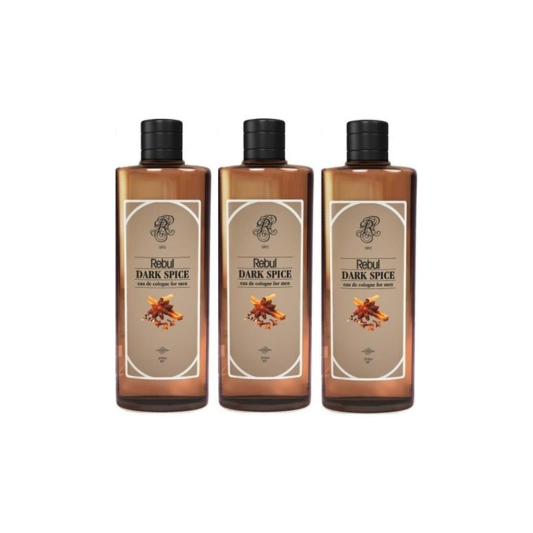 Rebul Kolonya Dark Spice 270 Ml X 3 Adet