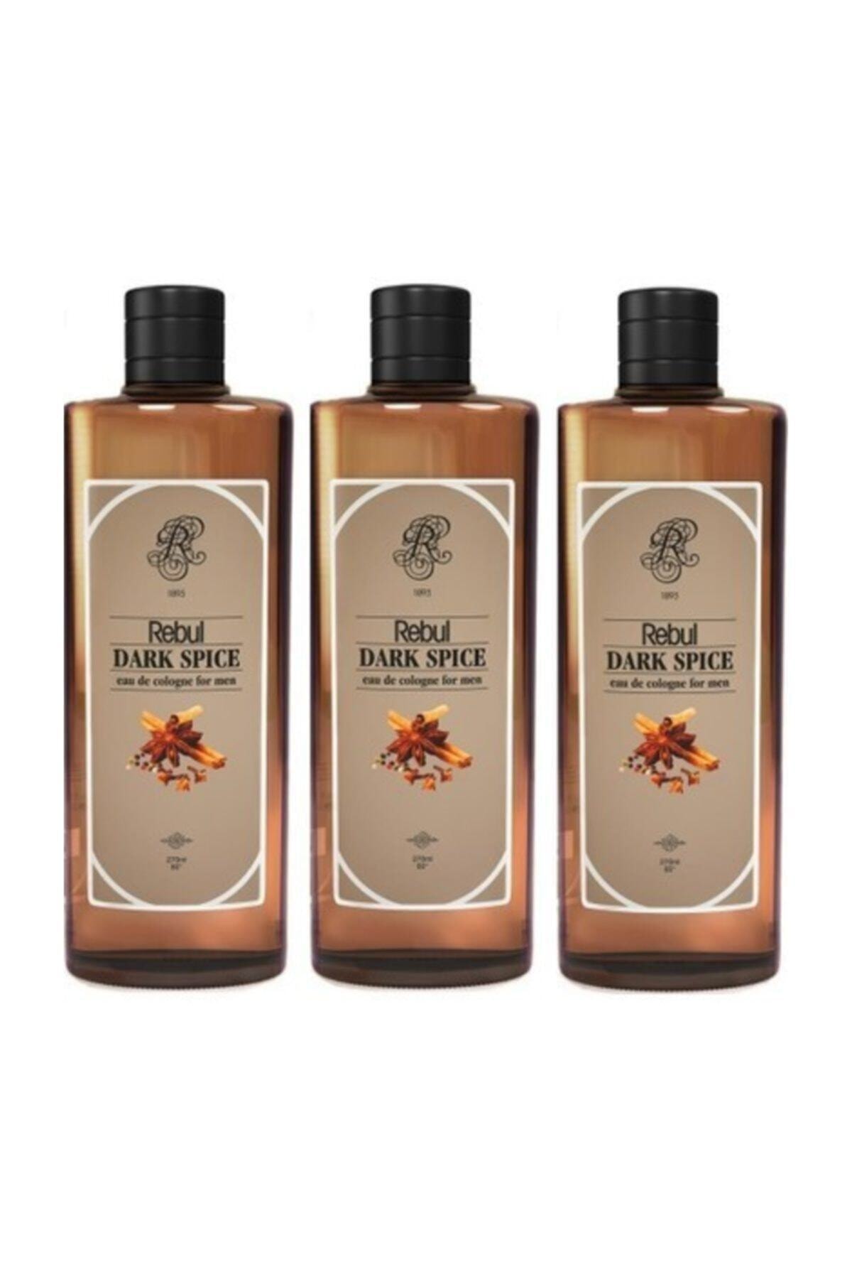Rebul Kolonya Dark Spice 270 Ml X 3 Adet
