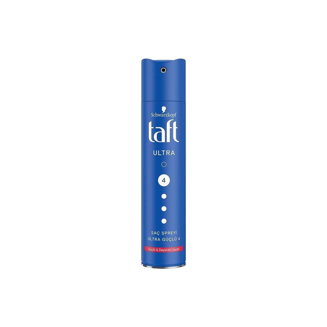 Taft Saç Spreyi 250 ml Ultra Güçlü & Dayanıklı