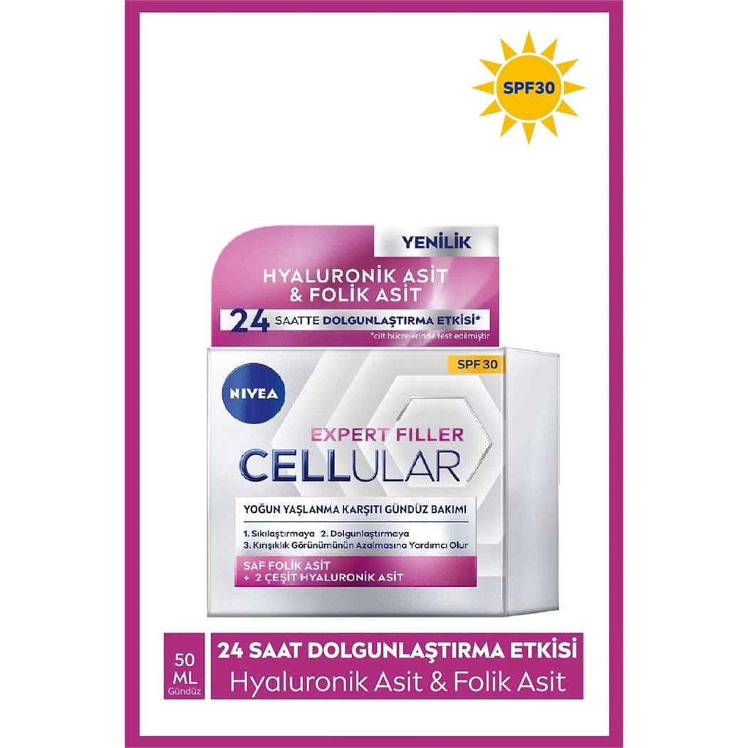 .Krem Nivea Cellular Yaşlanma Karşıtı Gündüz 50 ml