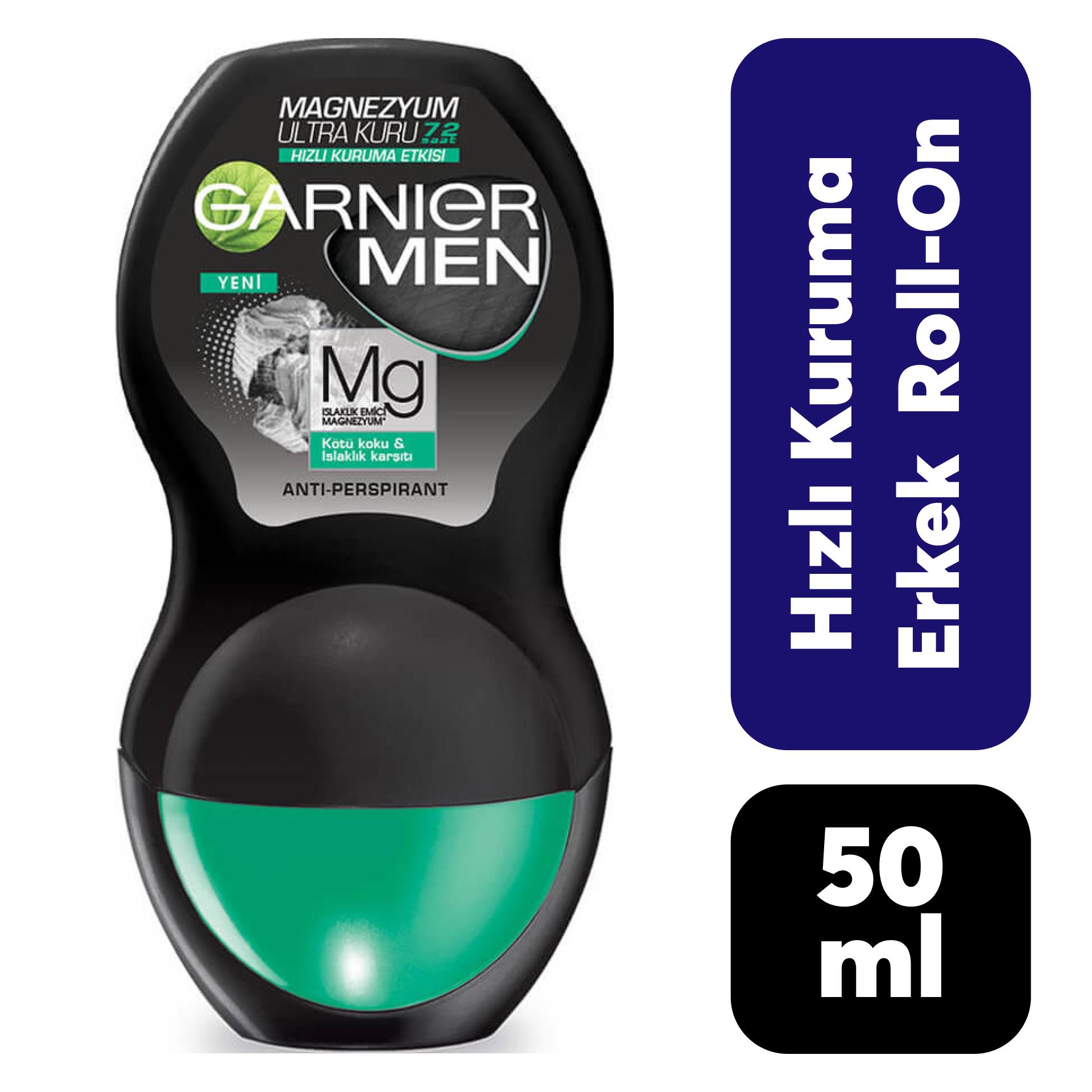 Roll-On Erkek Garnier 50 ml Magnezyum Ultra Kuru