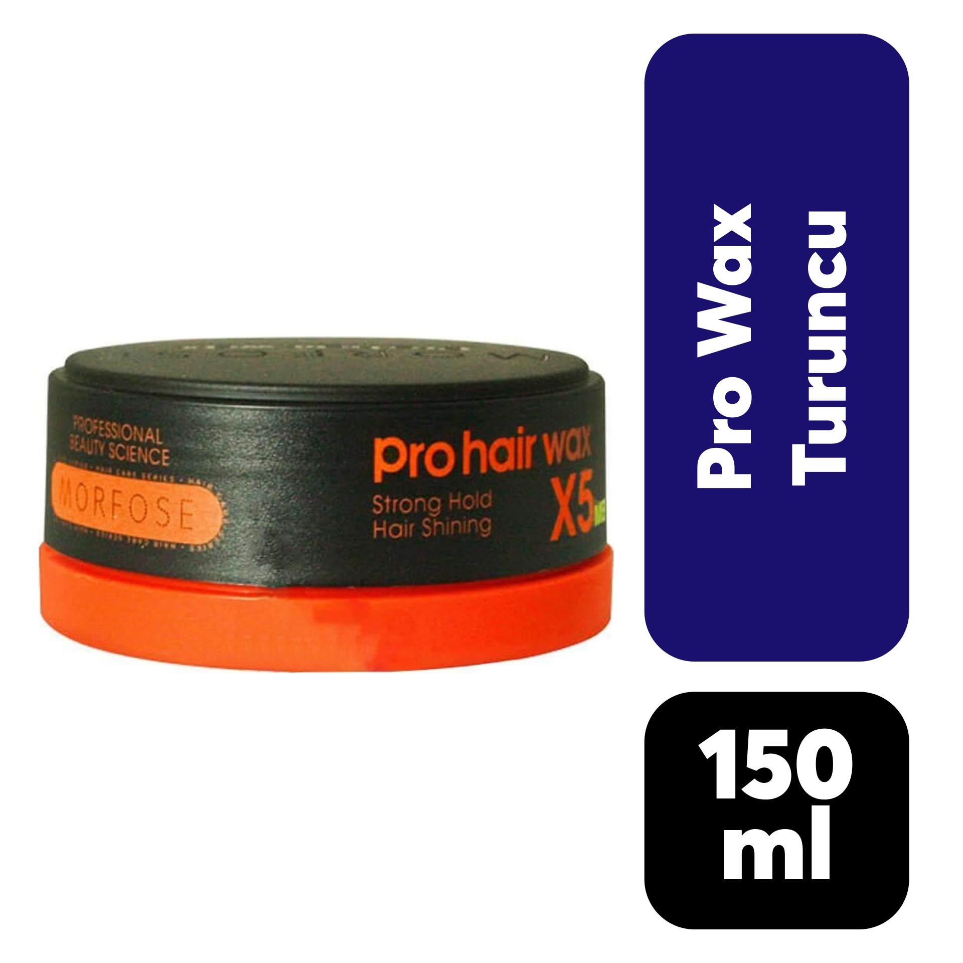 .Morfose Wax 150 ml Pro Hair Turuncu
