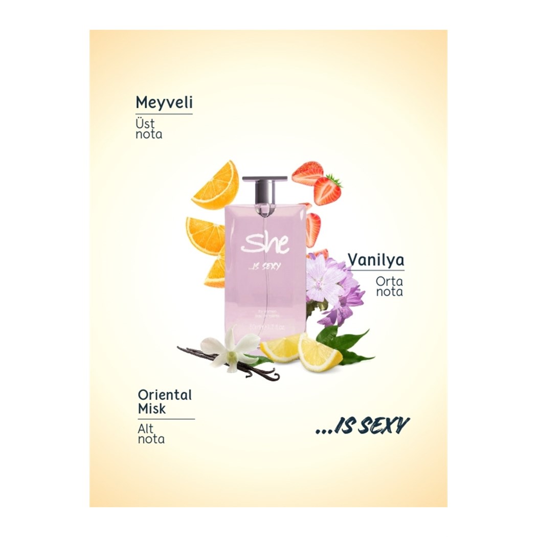 Sexy Kadın Parfüm Seti ( 50 ml Edt Parfüm + 150 ml Deodorant )