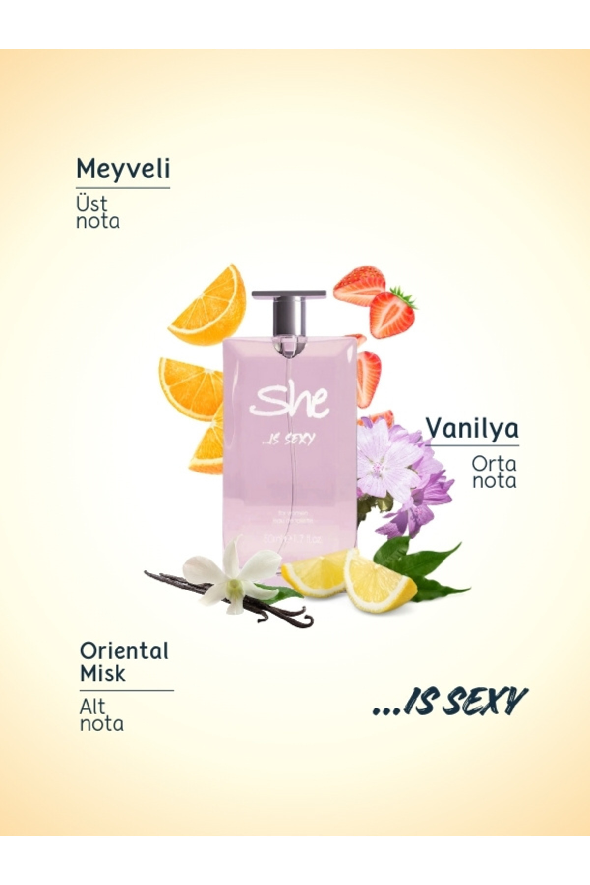 Sexy Kadın Parfüm Seti ( 50 ml Edt Parfüm + 150 ml Deodorant )