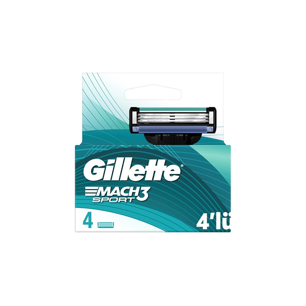 Gillette Mach3 Start Yedek Tıraş Bıçağı 4'lü
