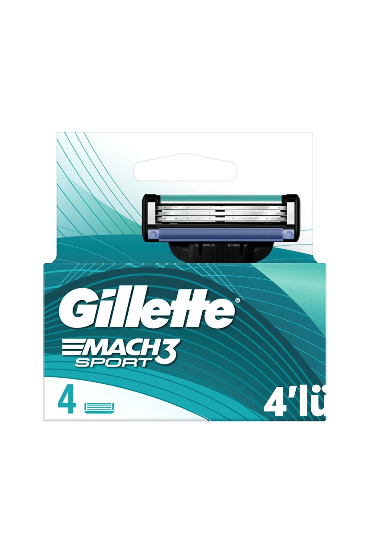Gillette Mach3 Start Yedek Tıraş Bıçağı 4'lü