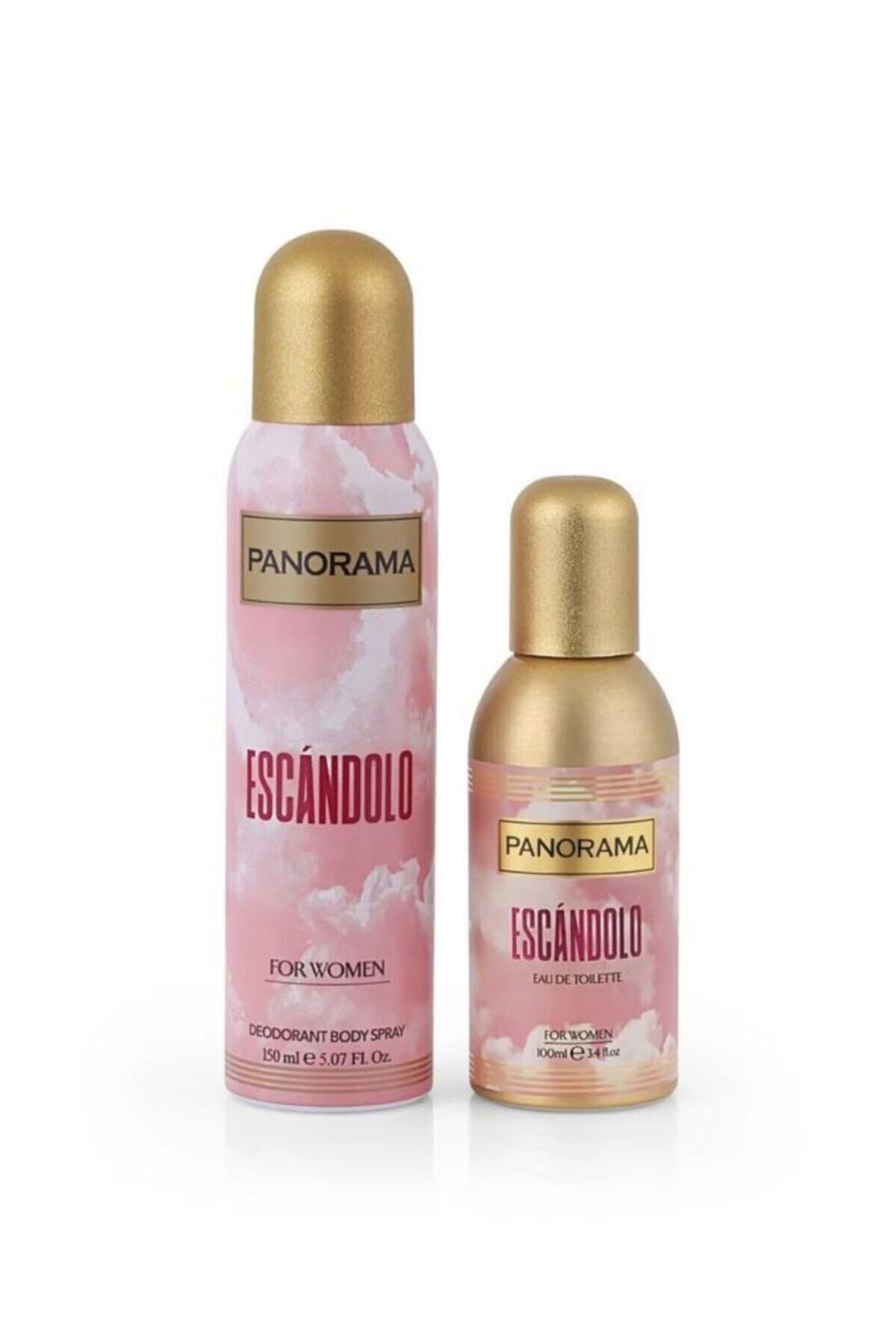 Panorama Escandolo For Women Gift Parfüm Set 100 ml 150 ml
