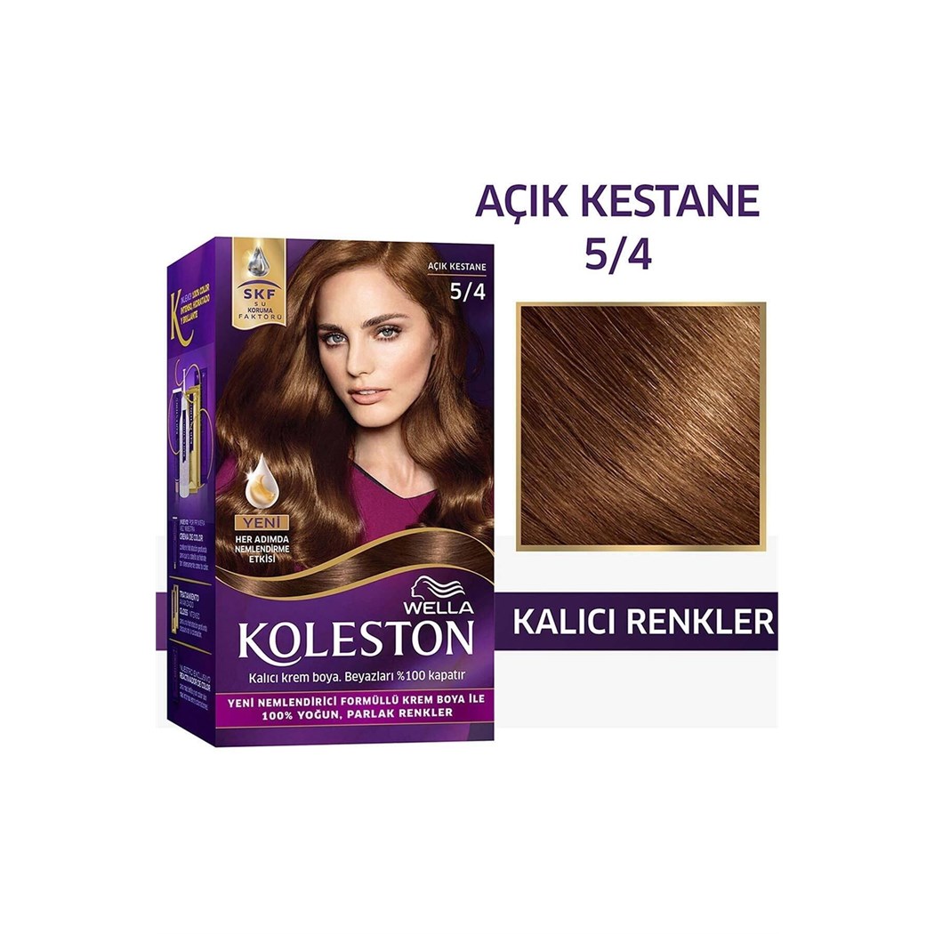 Koleston Kit Saç Boyası 5/4 Açık Kestane