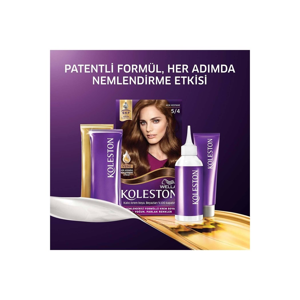 Koleston Kit Saç Boyası 5/4 Açık Kestane