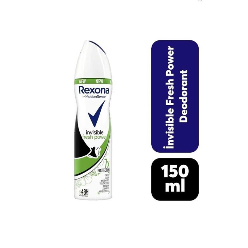 Kadın Sprey Deodorant Invisible Fresh Power 150 ml