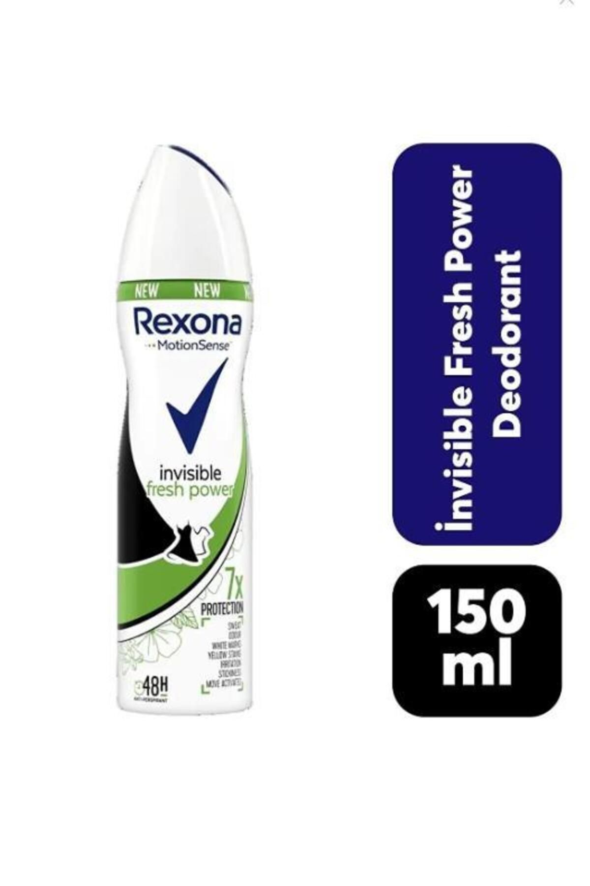 Kadın Sprey Deodorant Invisible Fresh Power 150 ml