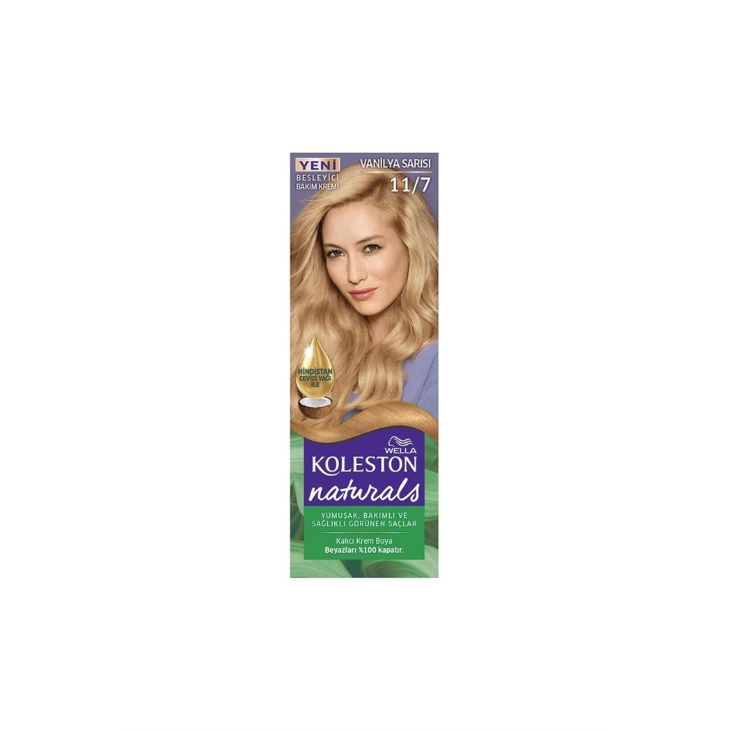 Koleston Saç Boyası Naturals 11/7 Vanilya Sarısı
