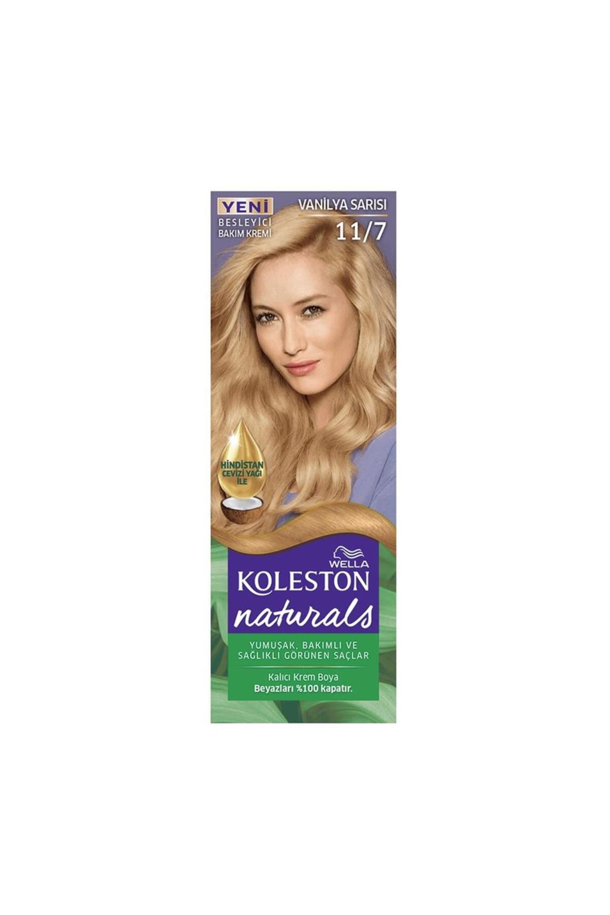 Koleston Saç Boyası Naturals 11/7 Vanilya Sarısı