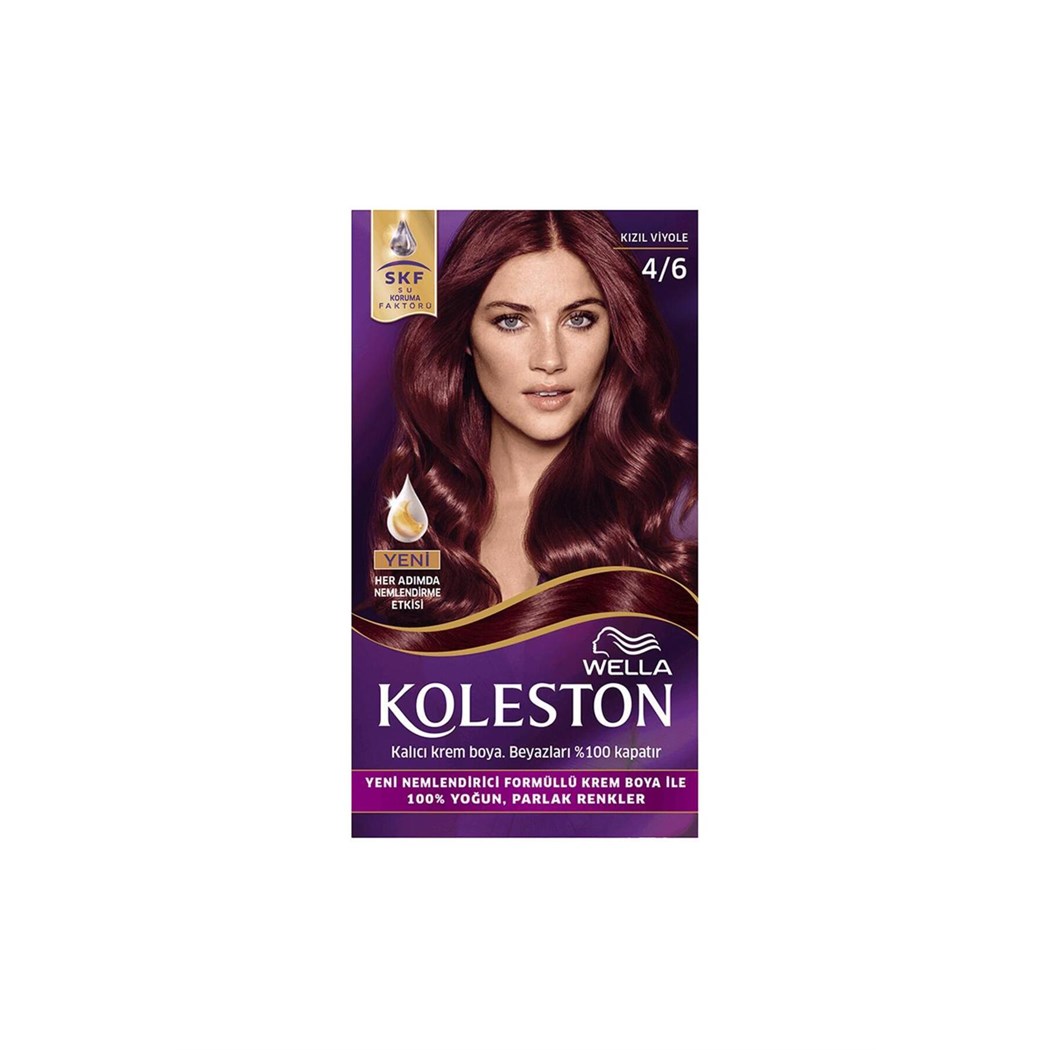 Koleston Kit Saç Boyası 4/6 Kızıl Viyole