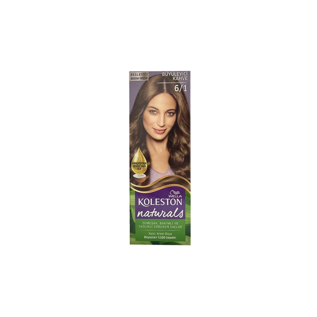 Koleston Saç Boyası Naturals 6/1 Büyüleyici Kahve