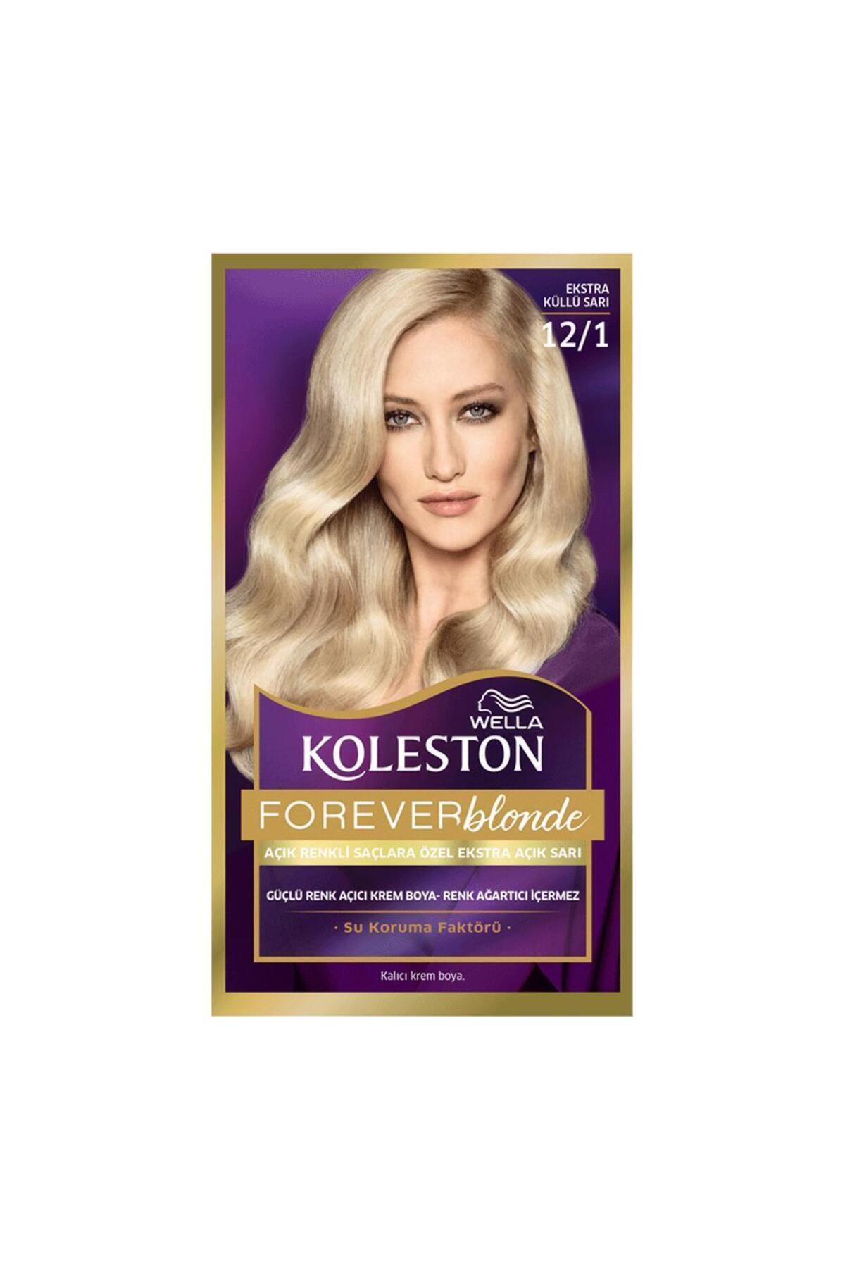 Koleston Kit Saç Boyası 12/1 Ekstra Küllü Sarı
