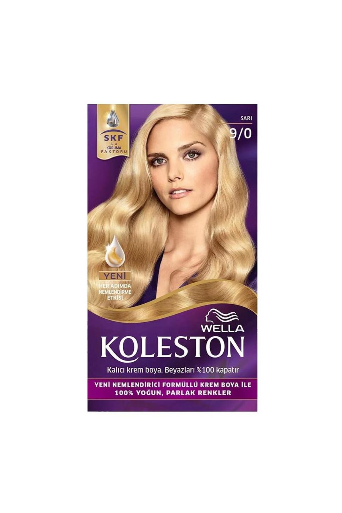 Koleston Kit Saç Boyası 9/0 Sarı