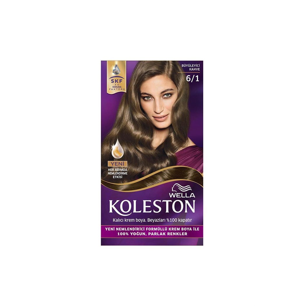 Koleston Kit Saç Boyası 6/1 Büyüleyici Kahve