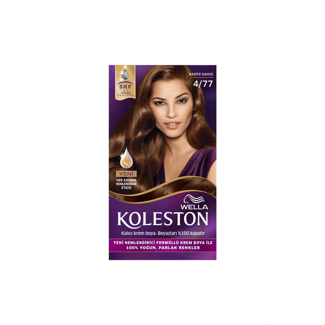 Koleston Kit Saç Boyası 4/77 Kadife Kahve