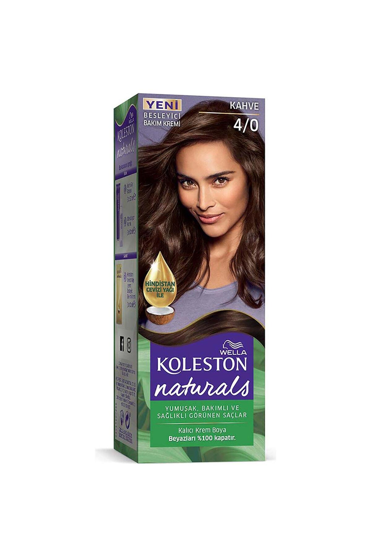 Koleston Saç Boyası Naturals 4/0 Kahve