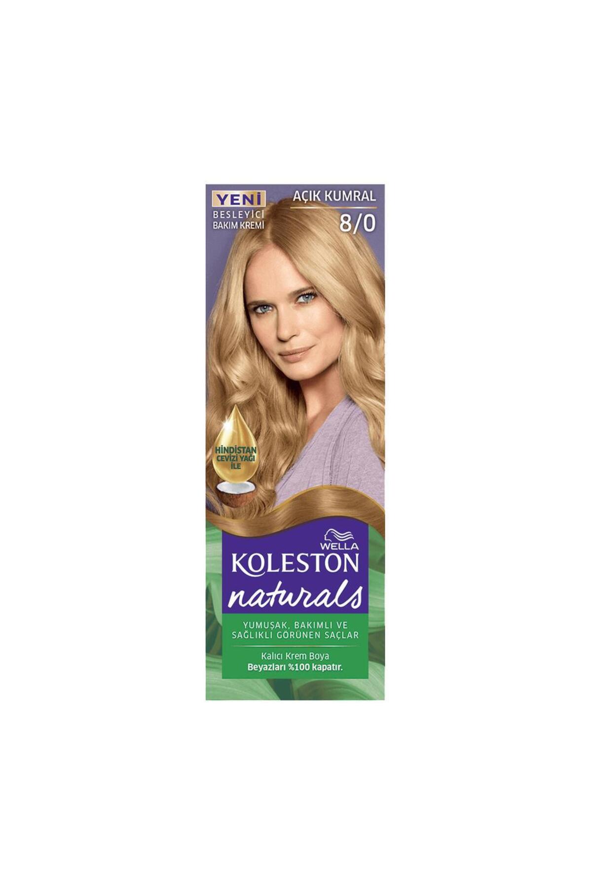 Koleston Saç Boyası Naturals 8/0 Açık Kumral