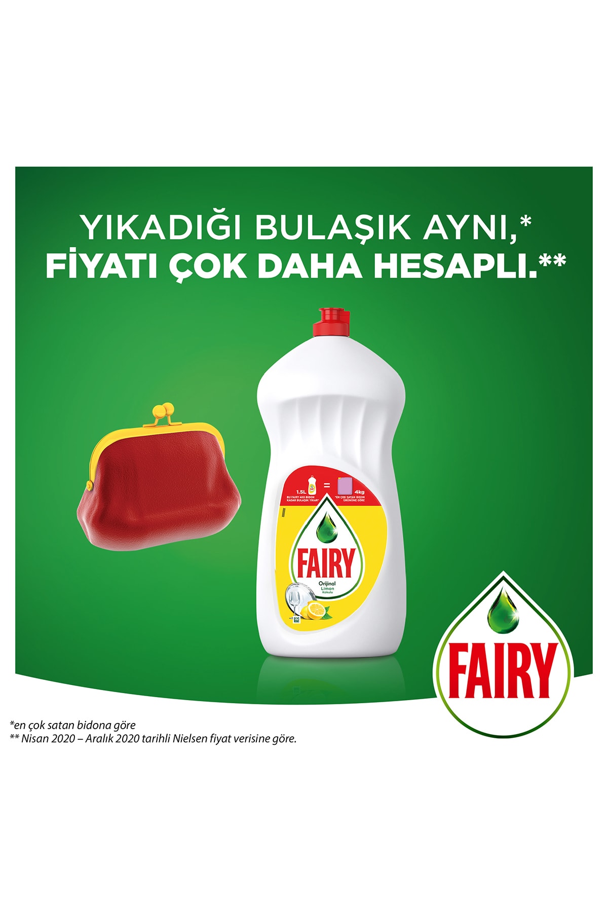 Limon Bulaşık Deterjanı 6x650ml Fırsat Paketi