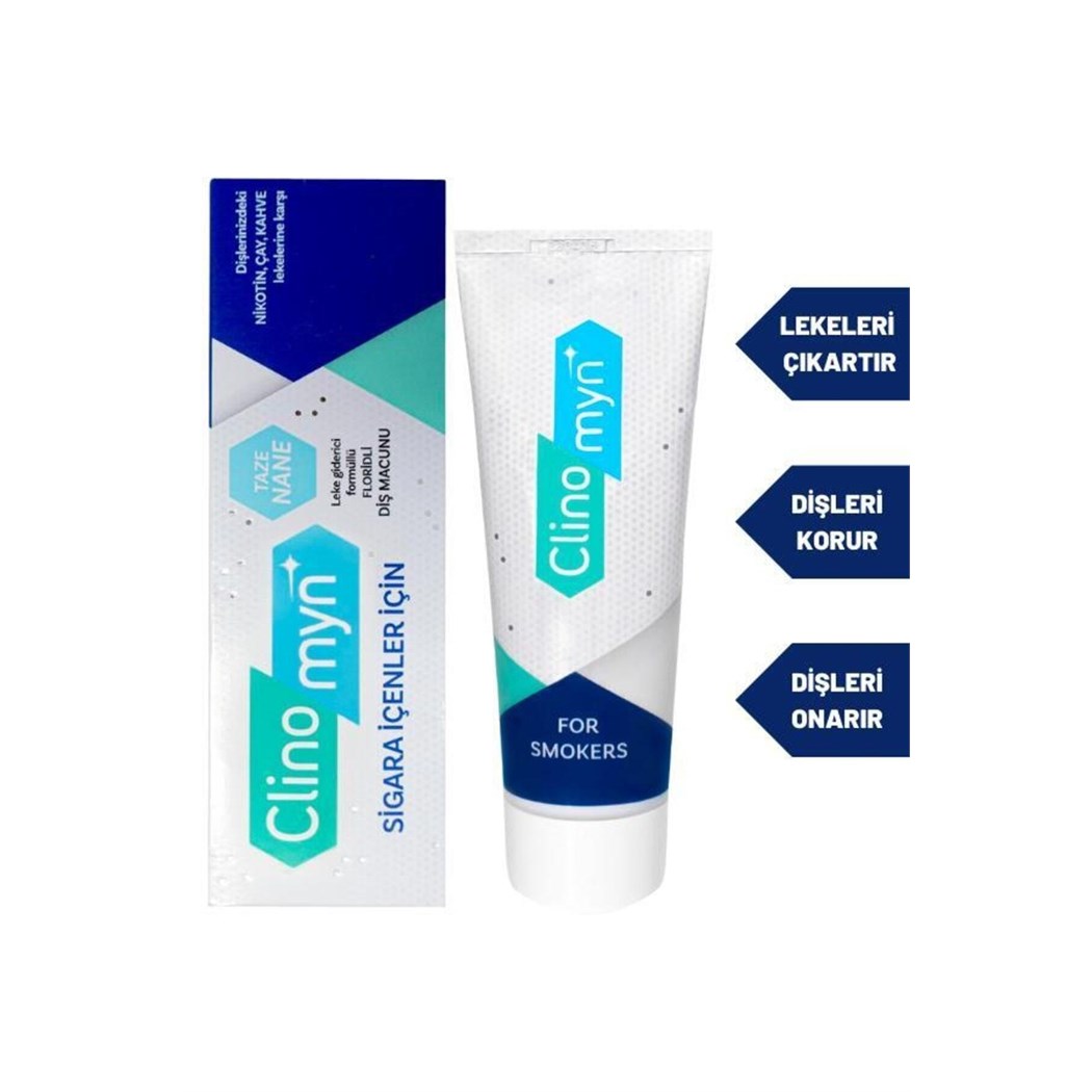 Sigara Içenler Için Smokers Diş Beyazlatan Leke Giderici Diş Macunu 75 ml 2 Adet