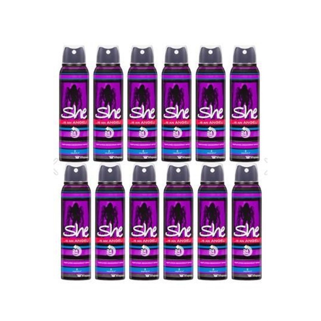 Women Deo Angel 150 Ml X 12 Adet