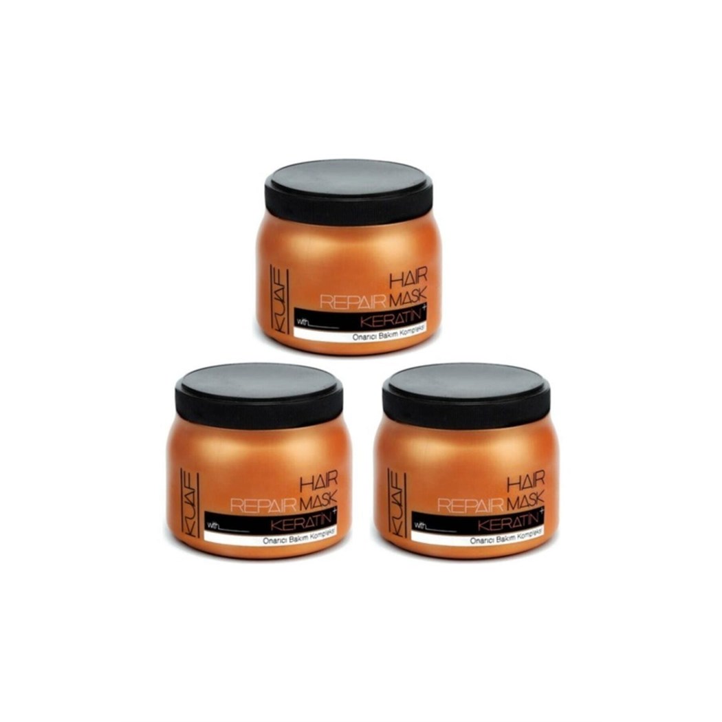Profesyonel Keratin Saç Maskesi 500 ml x 3 Adet