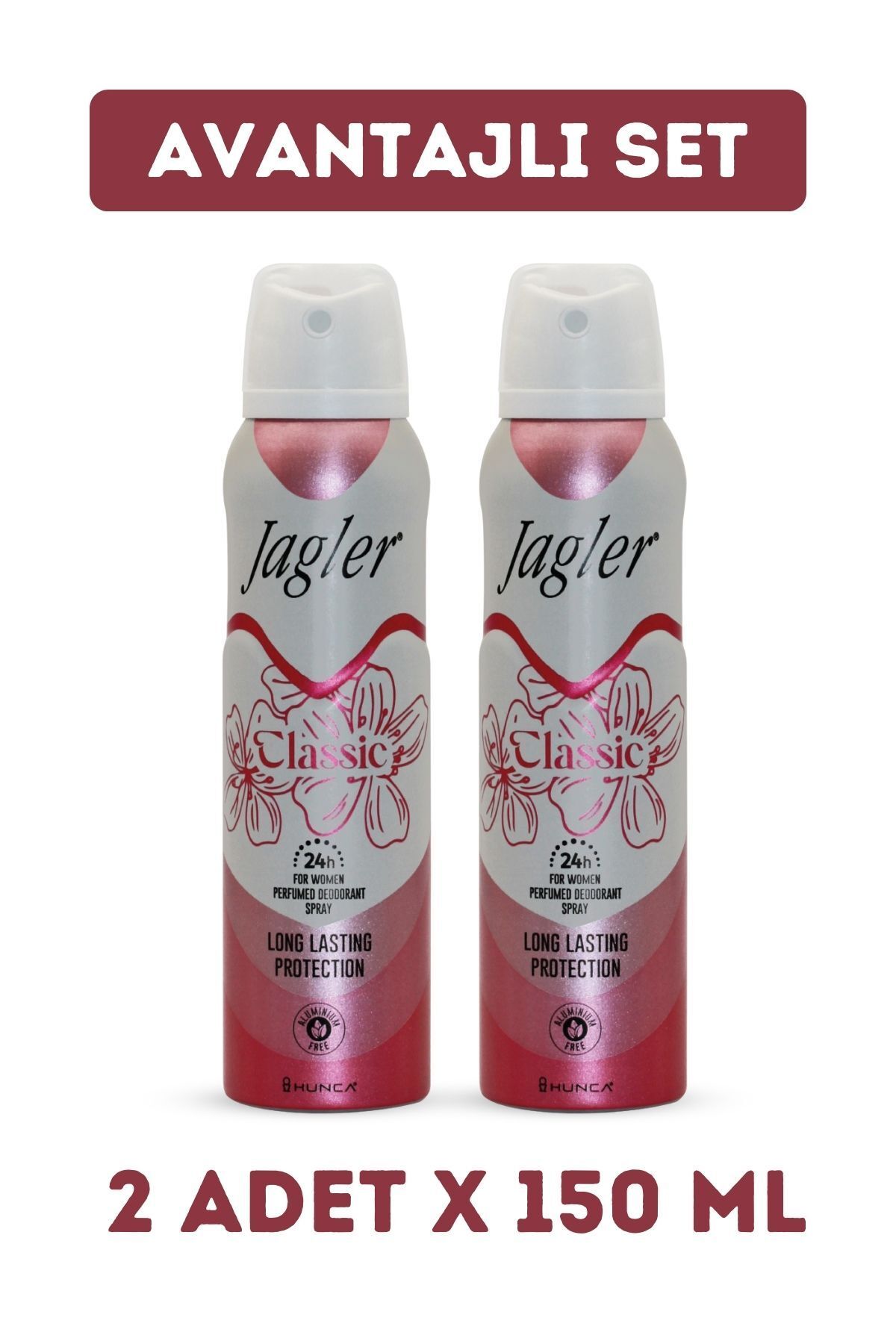 Classic Kadın Deodorant ( 2 Adet X 150 ml )