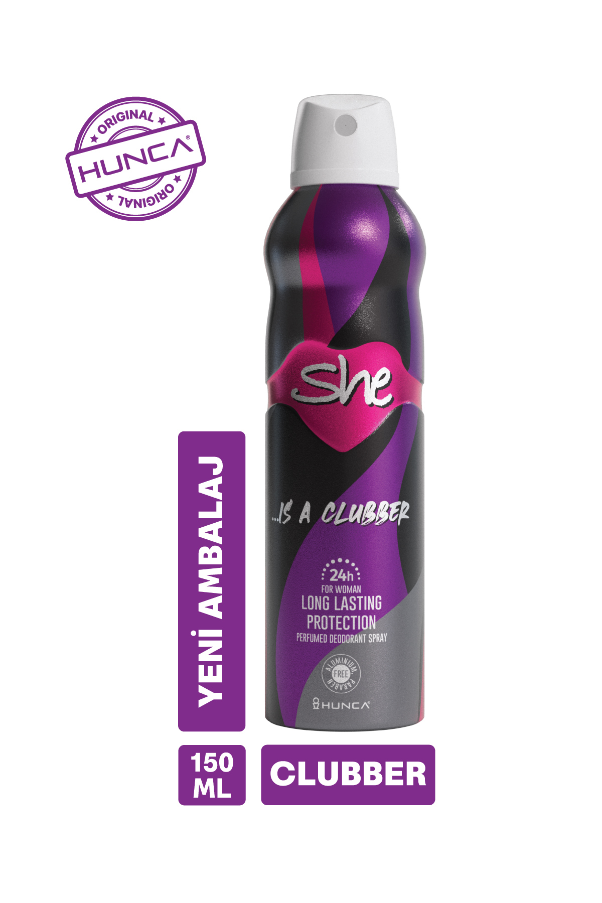 Clubber Kadın Deodorant ( 3 Adet X 150 ml )