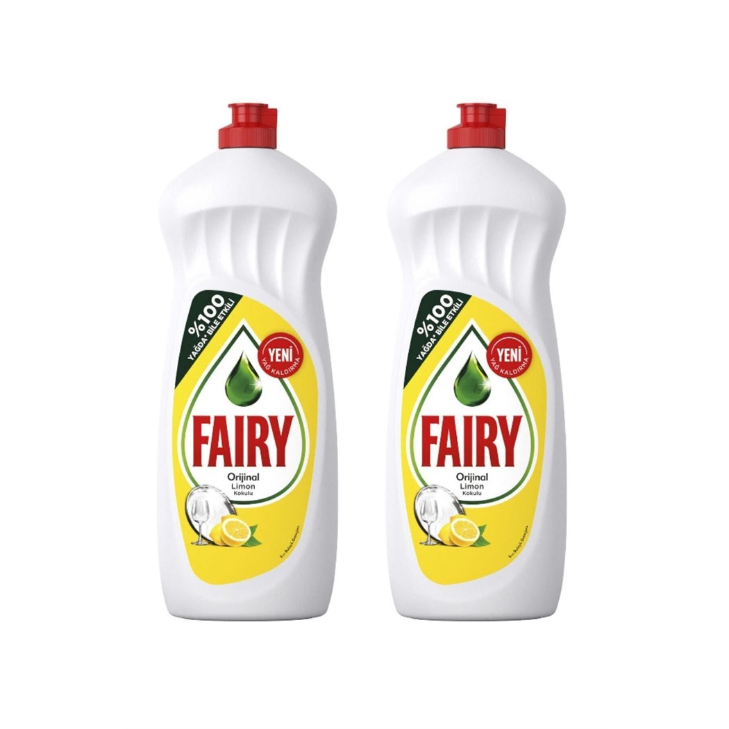 Sıvı Deterjan Limon 650 ml X 2 Adet