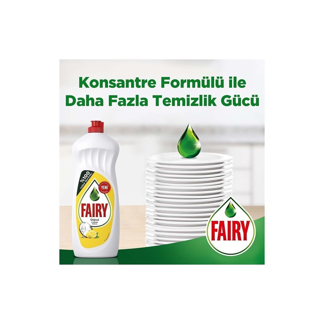 Sıvı Deterjan Limon 650 ml X 2 Adet