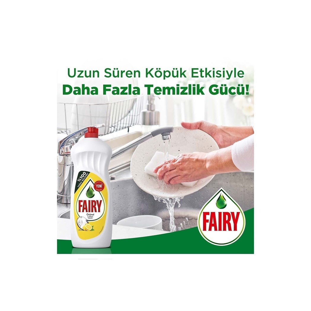 Sıvı Deterjan Limon 650 ml X 2 Adet
