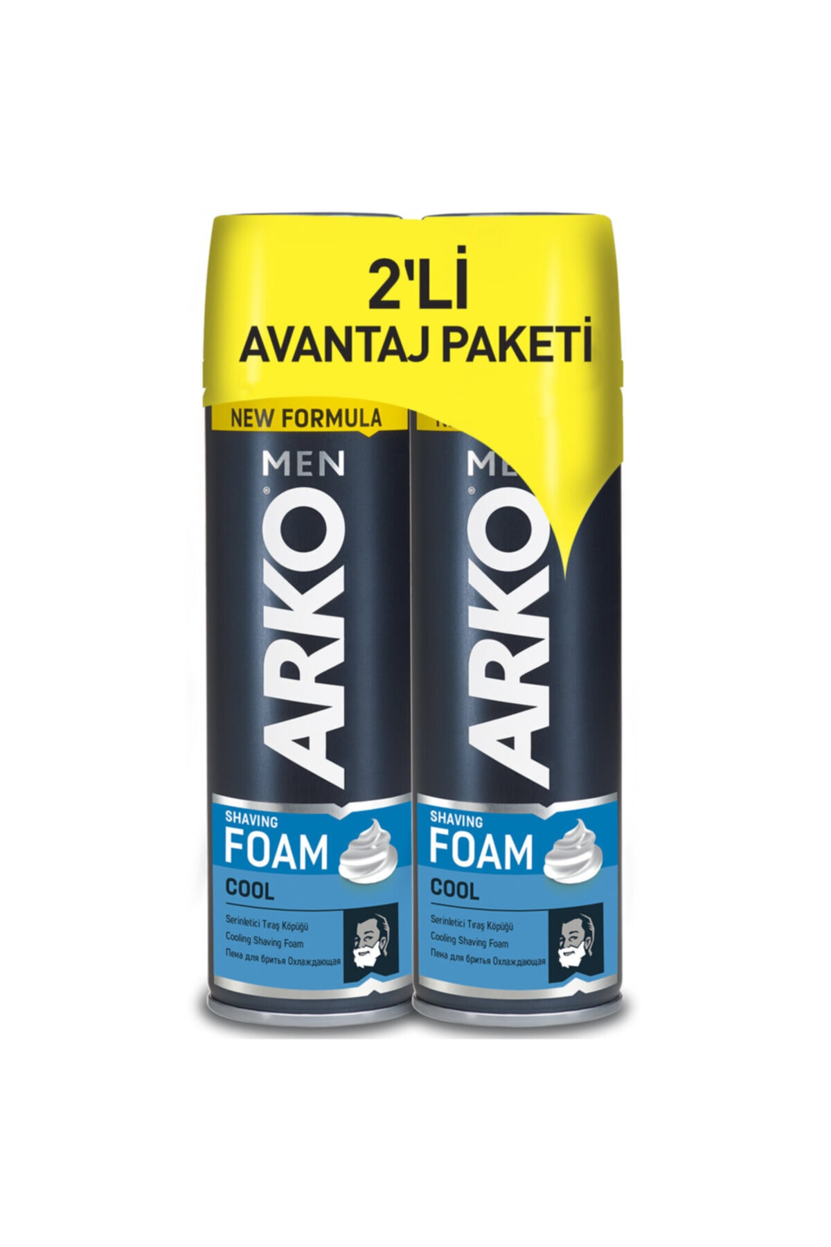 Arko Men Tıraş Köpüğü 200 ml Cool X 2 Adet