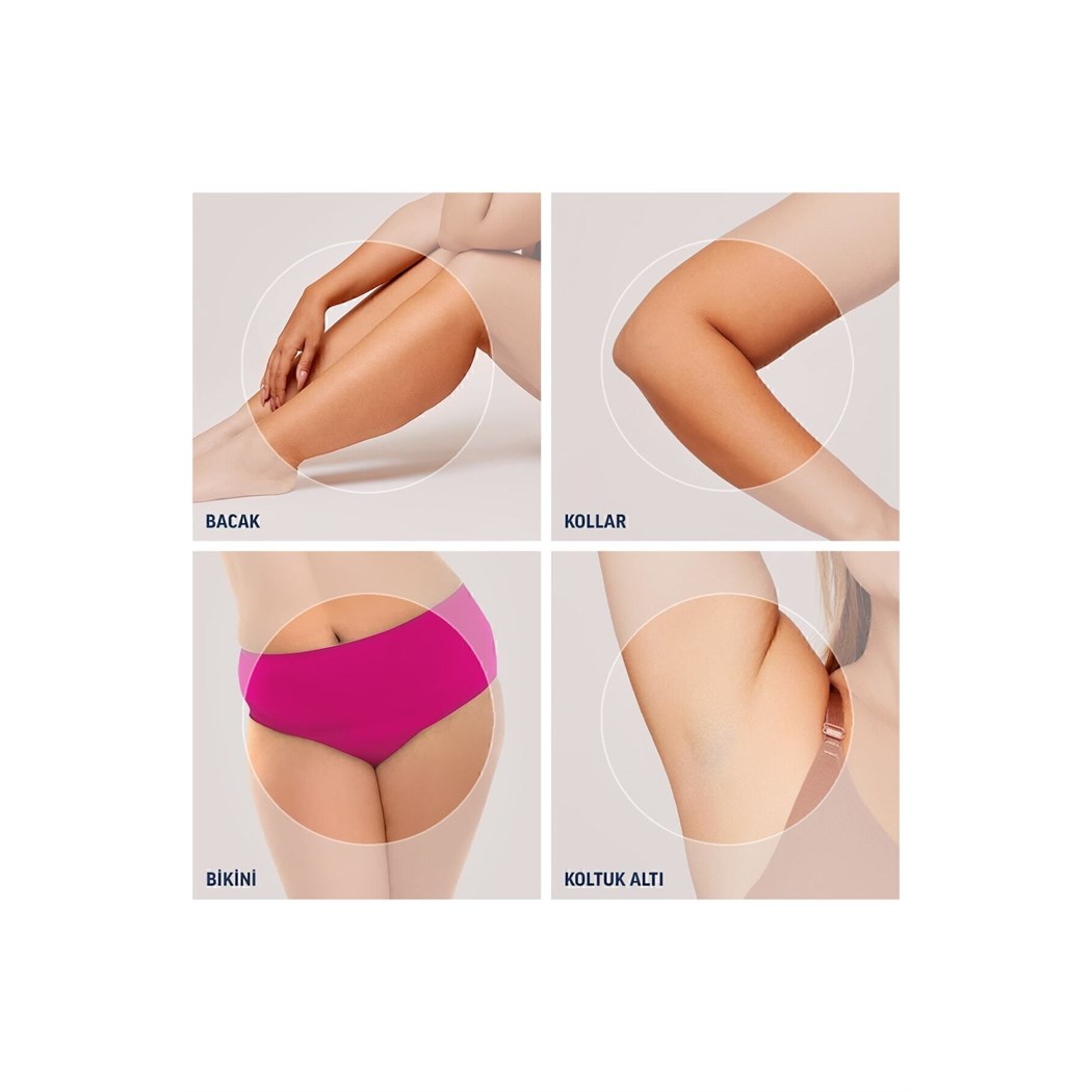 Professional Tüy Dökücü Krem Hassas Ciltler için Bacak & Vücut Bölgesi Süper Fırsat Paketi 200ml X 2