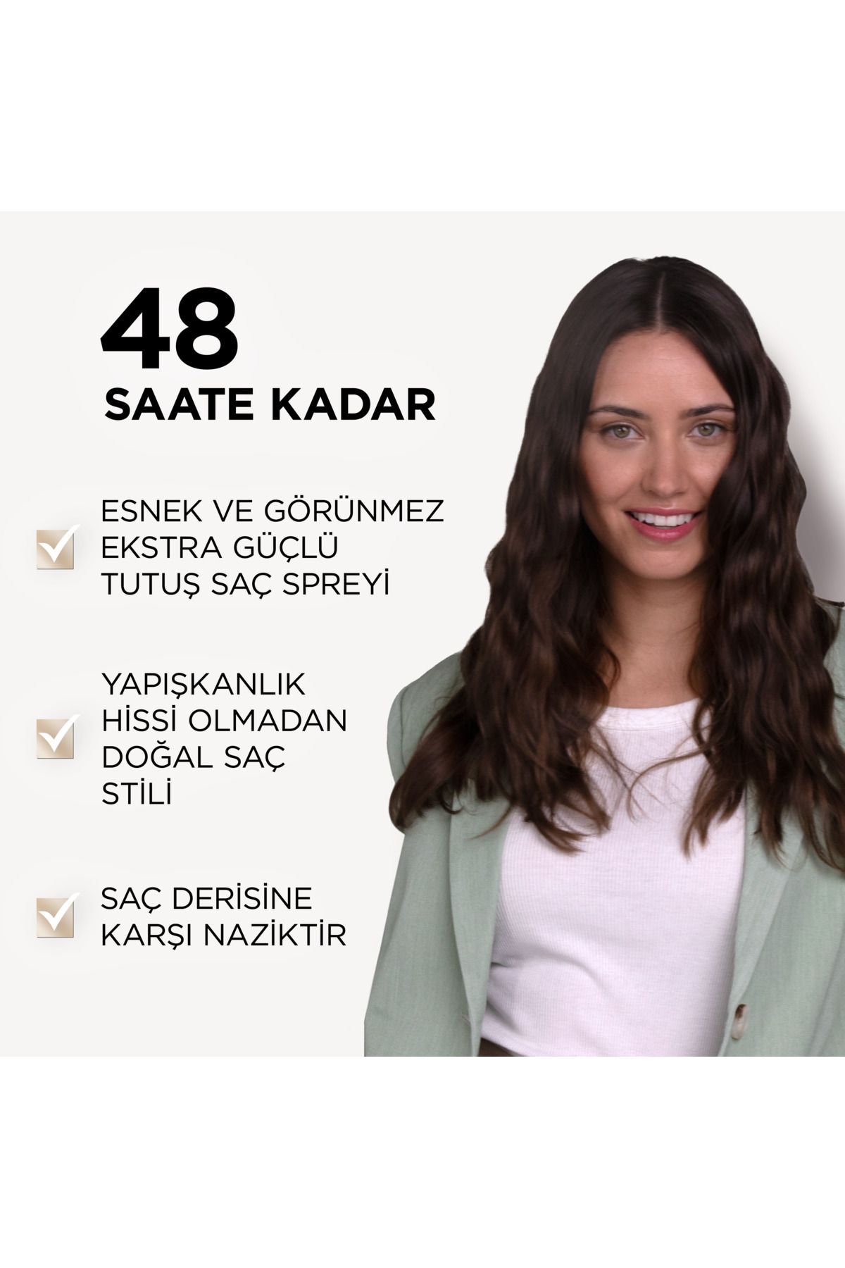 Wellaflex Invisible Hold Görünmez Tutuş Sağlayan Saç Spreyi Extra Strong Hold - 250 ml