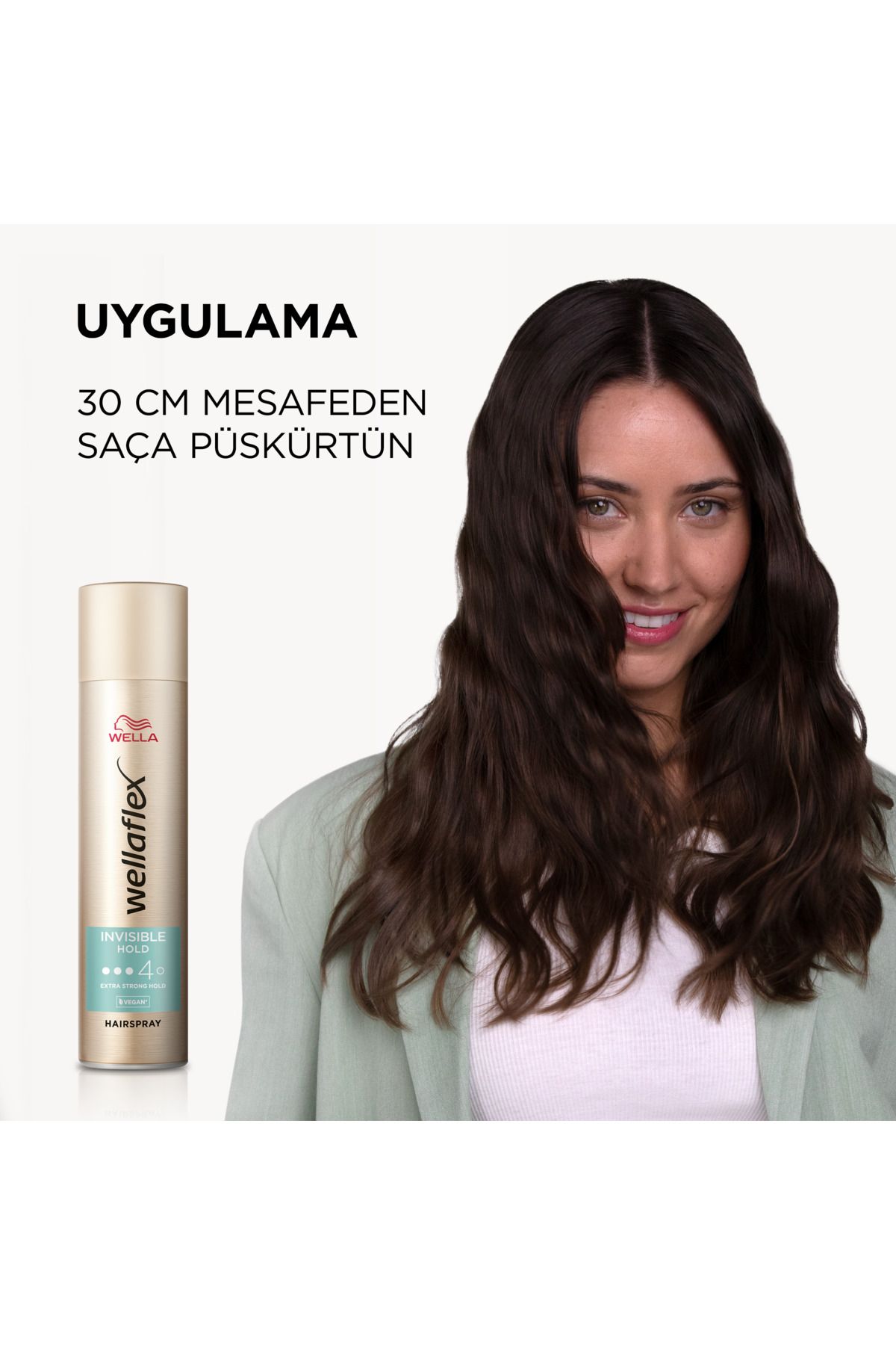 Wellaflex Invisible Hold Görünmez Tutuş Sağlayan Saç Spreyi Extra Strong Hold - 250 ml