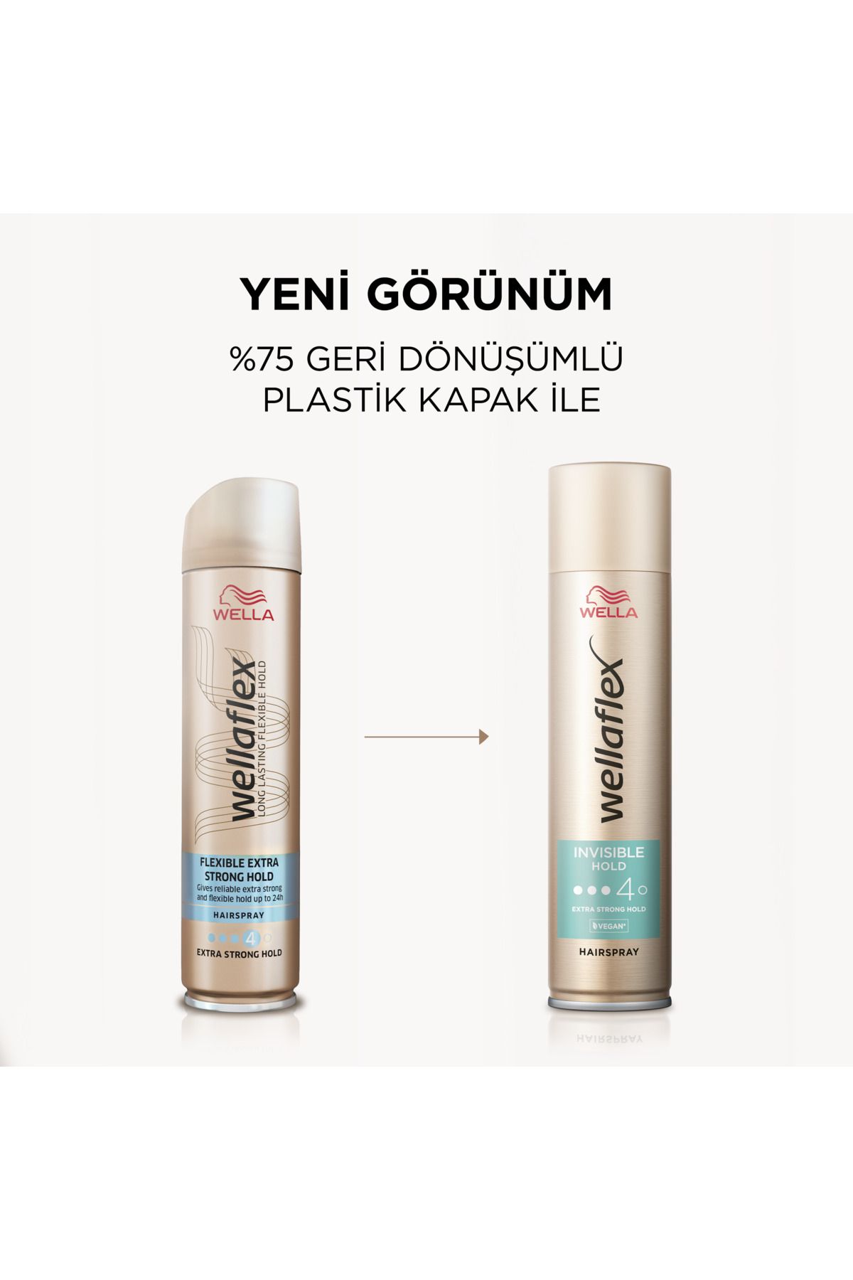 Wellaflex Invisible Hold Görünmez Tutuş Sağlayan Saç Spreyi Extra Strong Hold - 250 ml