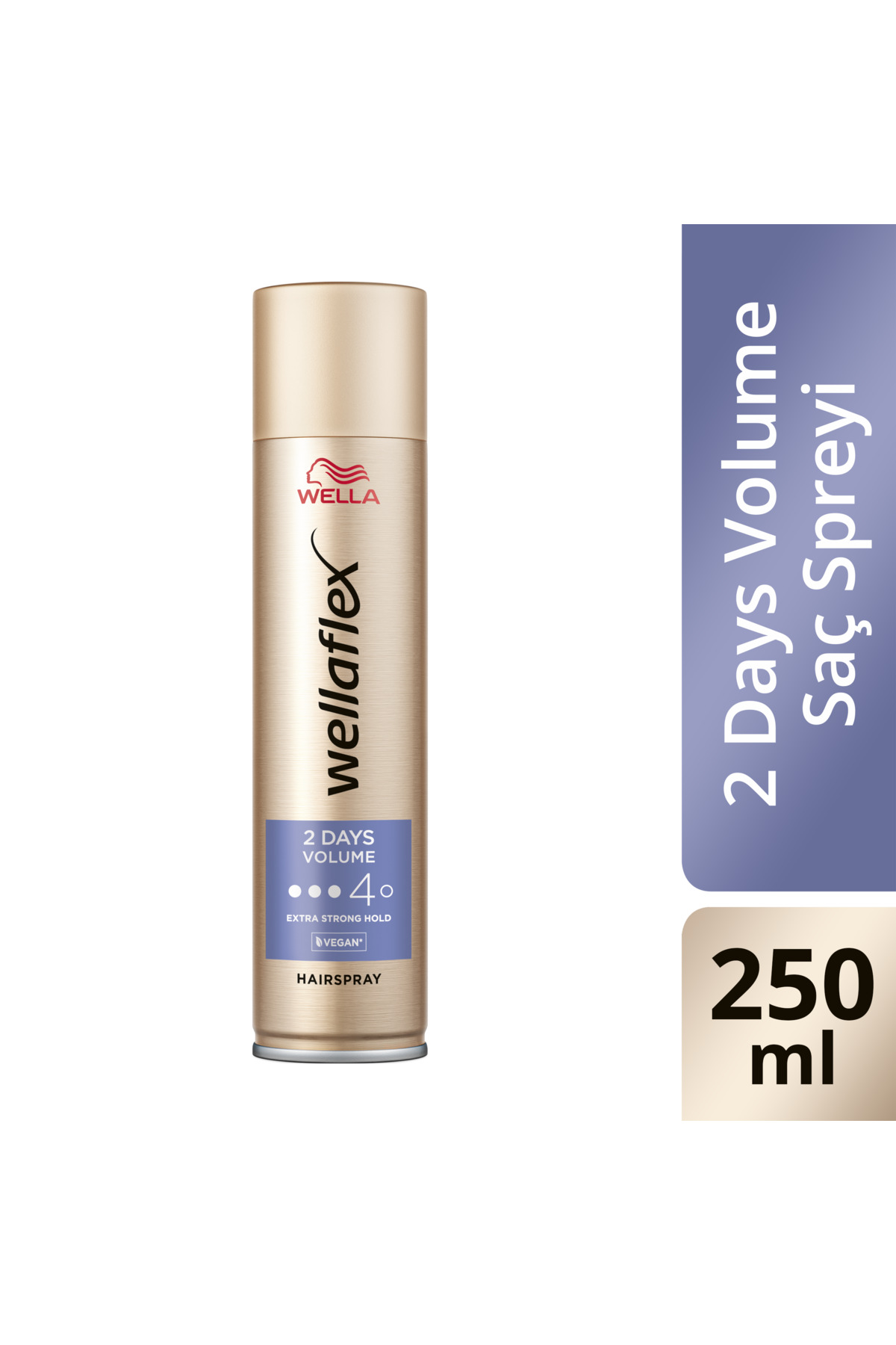 Wellaflex 2 Days Volume 2 Gün Boyunca Hacim Veren Saç Spreyi Extra Strong Hold - 250 ml