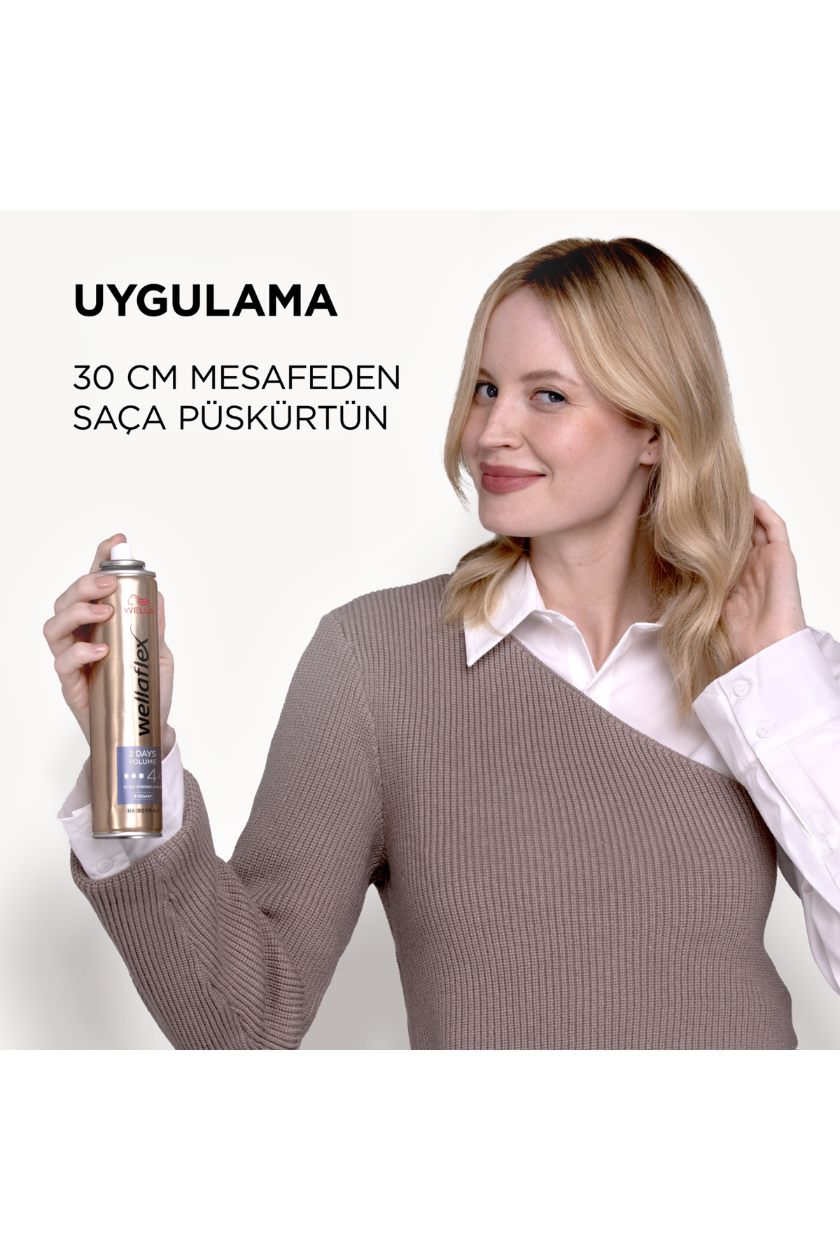 Wellaflex 2 Days Volume 2 Gün Boyunca Hacim Veren Saç Spreyi Extra Strong Hold - 250 ml