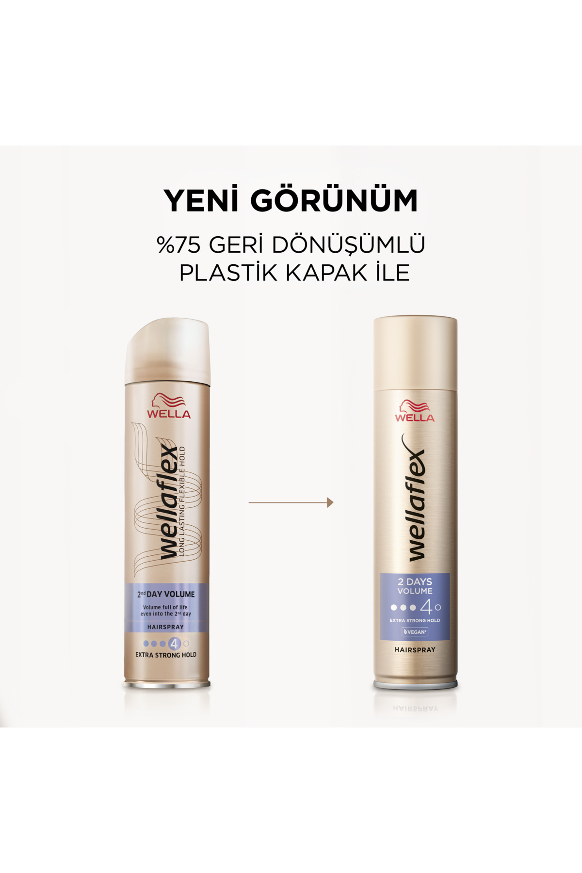 Wellaflex 2 Days Volume 2 Gün Boyunca Hacim Veren Saç Spreyi Extra Strong Hold - 250 ml