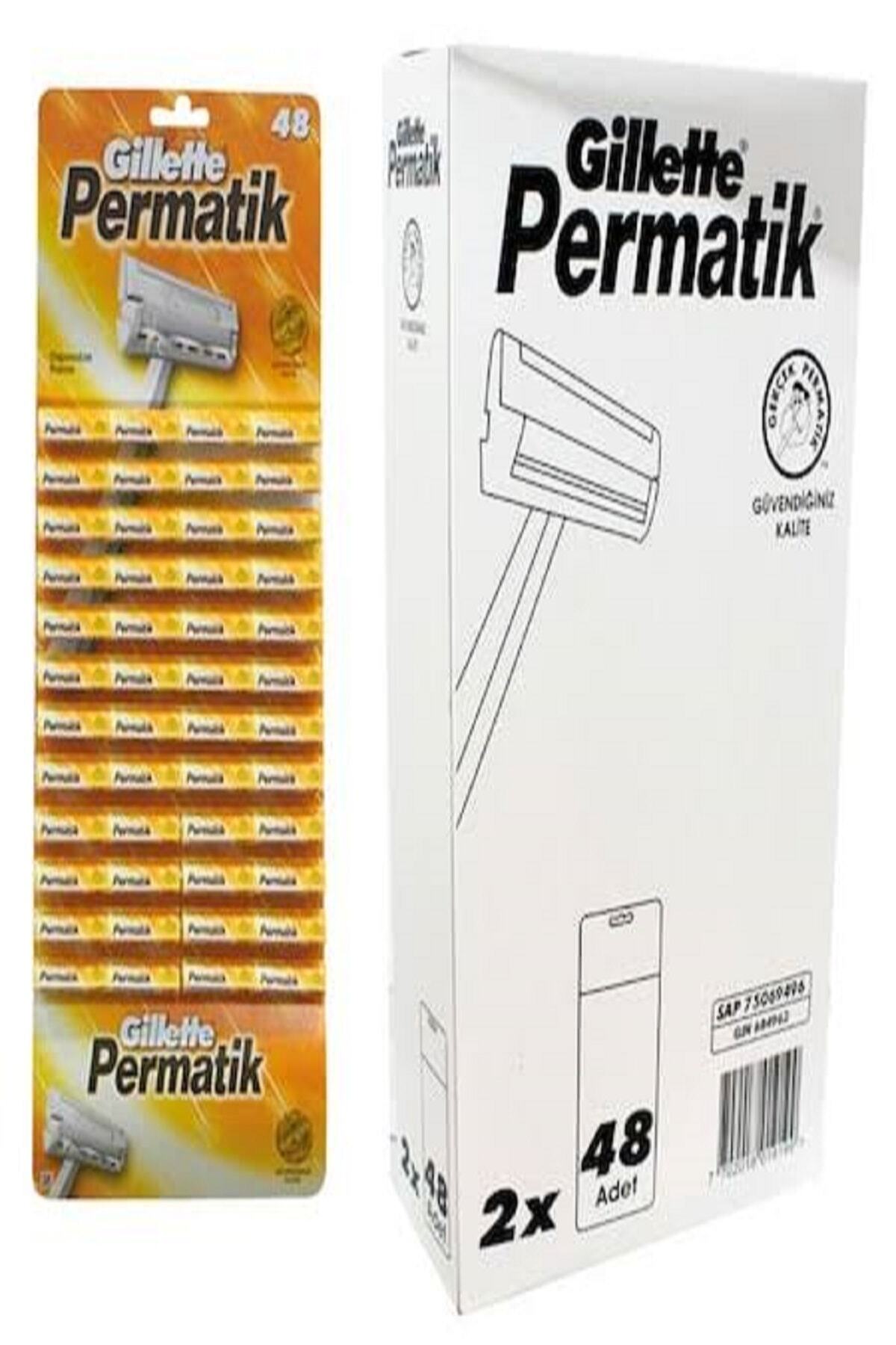 Permatik Tekli Tıraş Bıçağı x 96