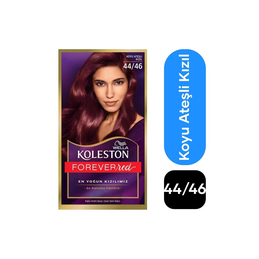 Set Saç Boyası Özel Kızıllar Serisi 44/46 Koyu Ateşli Kızıl