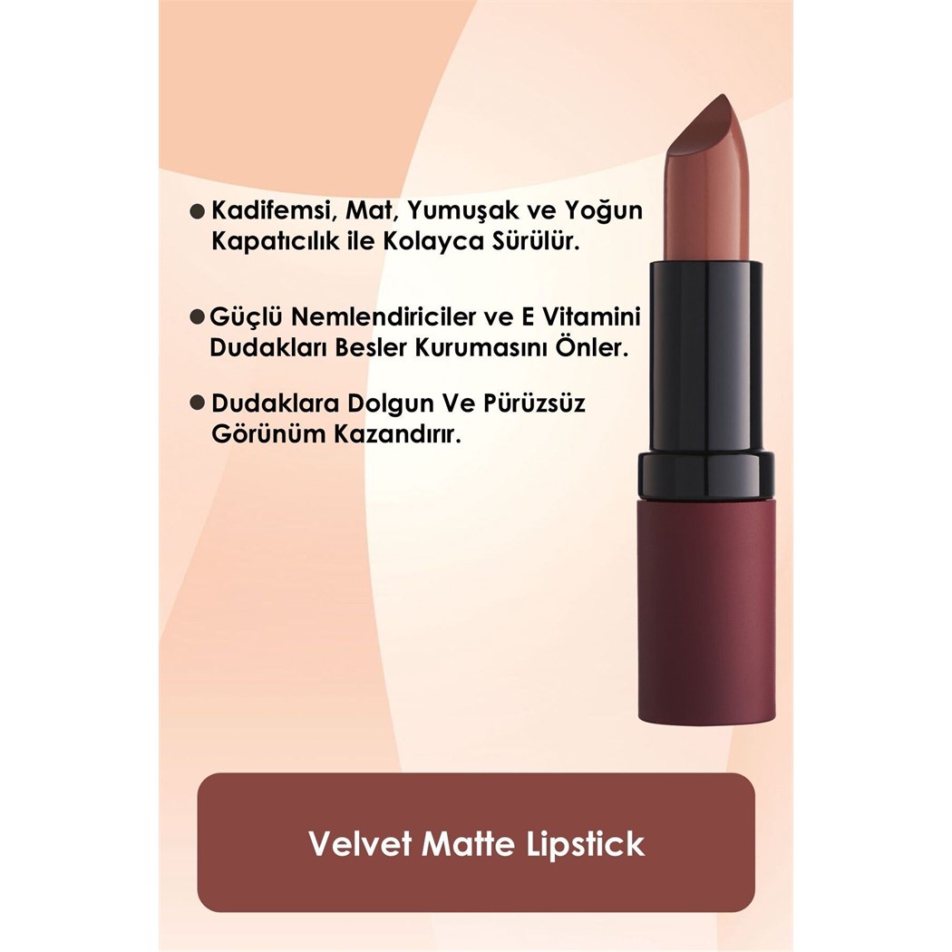 VELVET MATTE LIPSTICK NO.31-