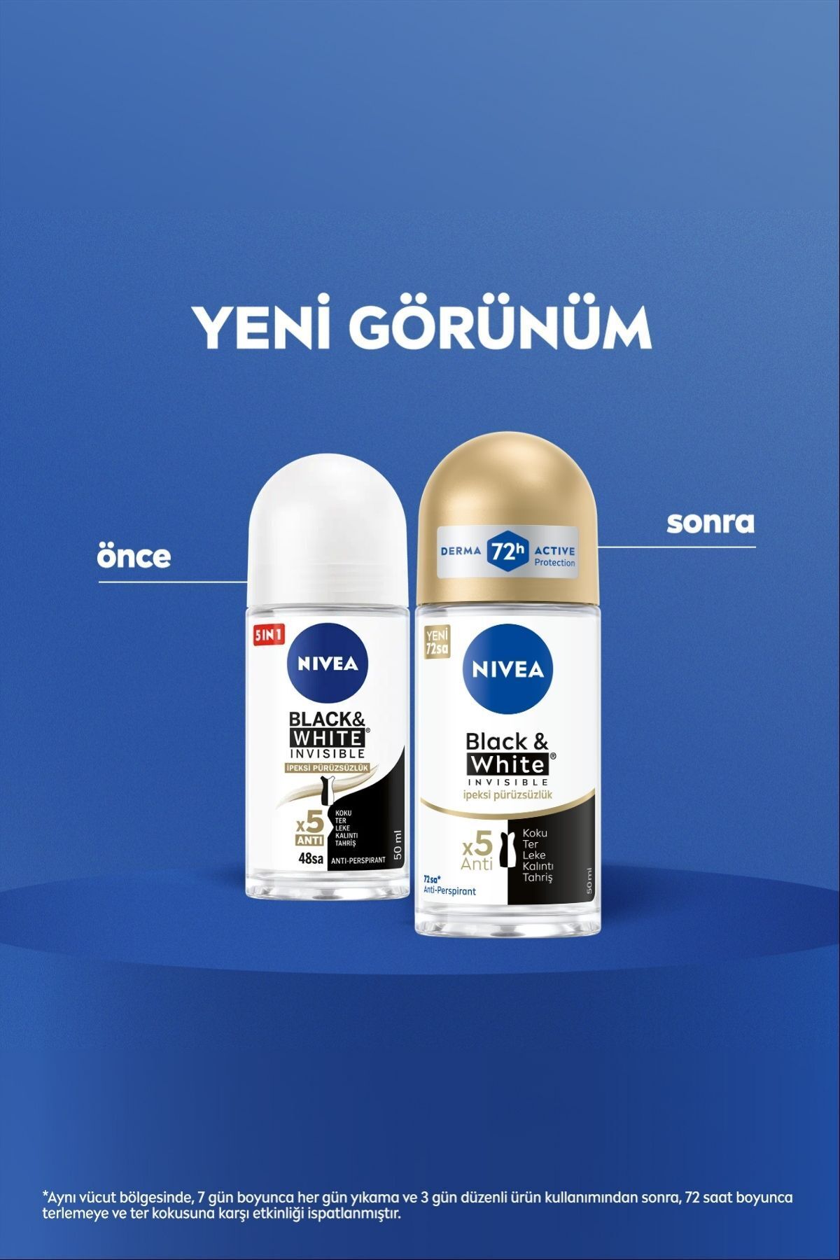 BLACK WHİTE IPEKSİ PÜRÜSZ ROLL 50ML-