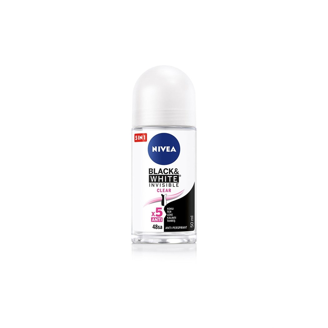 Roll-on Kadın 50 ML.Invisible Black&W Clear