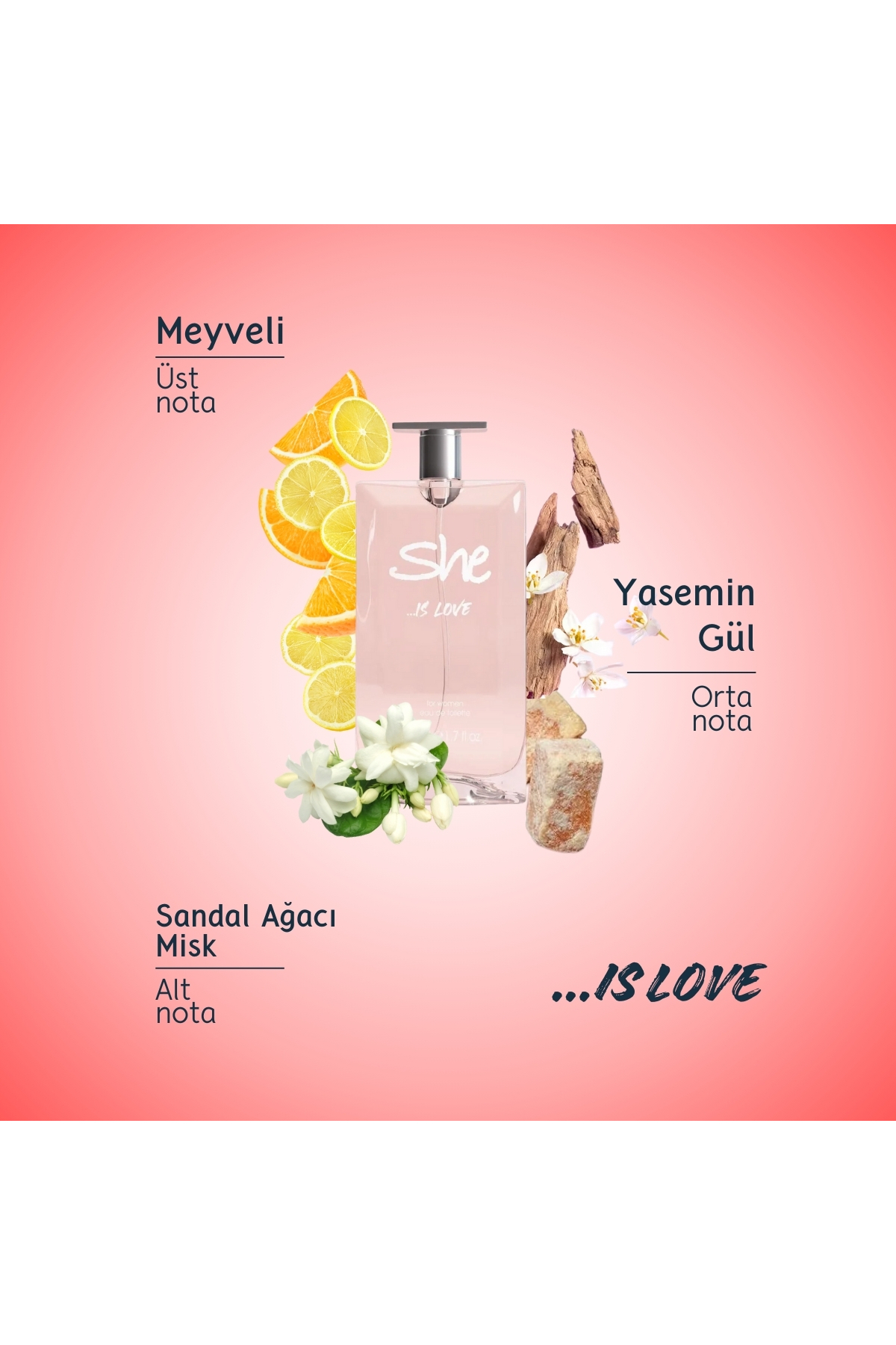 Love Kadın Parfüm Seti 50 ml