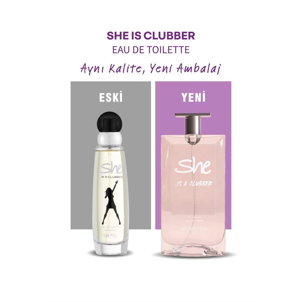 Clubber Kadın Parfüm 50 ml